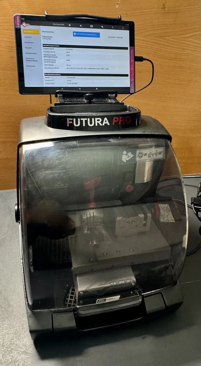 SILCA Futura Pro Engraving – Schlüsselfräsmaschine + Rohlinge – Bild 4
