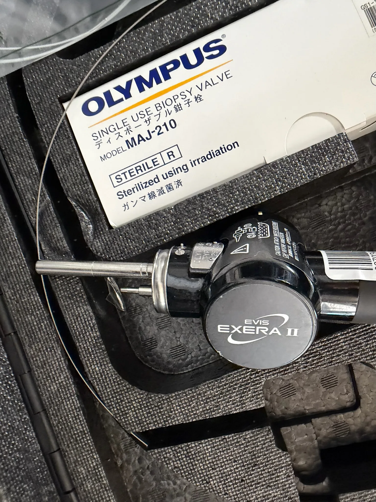 Olympus BF-Q180 — Bronchovideoskop EVIS EXERA II, mit Koffer & Zubehör – Bild 3
